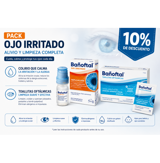 PACK OCULAR IRRITACION...