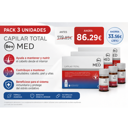 PACK CAPILAR 3 UNIDADES DE...