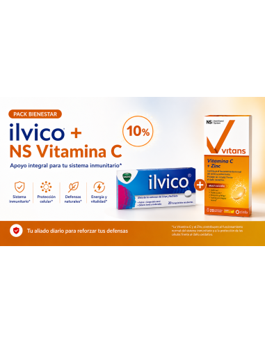 PACK RESFRIADO ILVICO + NS VITAMINA C 10%...