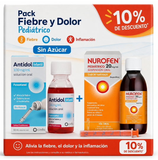 PACK PEDIATRICO DOLOR...