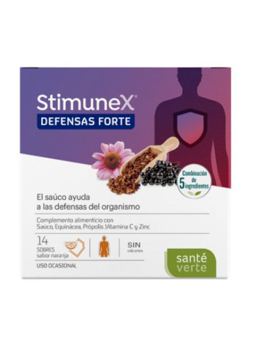 SANTE VERTE STIMUNEX DEFENSAS FORTE 14 SOBRES 5...