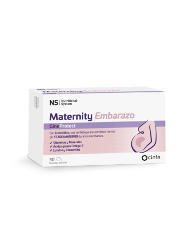 NS GINEPROTECT MATERNITY EMBARAZO 30 CAPSULAS...