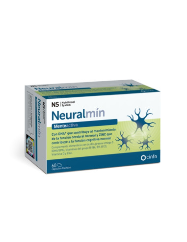 NS MENTEACTIVA NEURALMIN 60 CAPSULAS