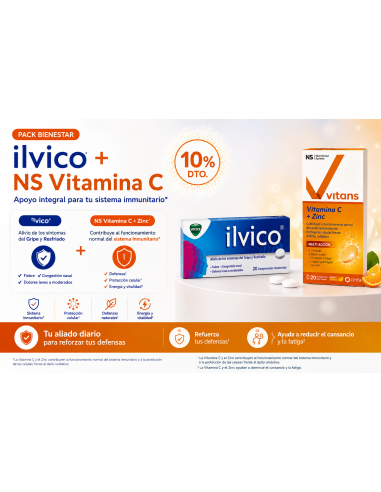 PACK RESFRIADO ANTIGRIPAL + DEFENSAS