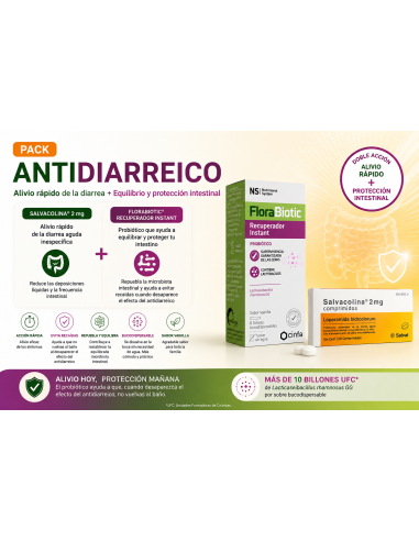 PACK ANTIDIARREICO SALVACOLINA + PROBIOTICO