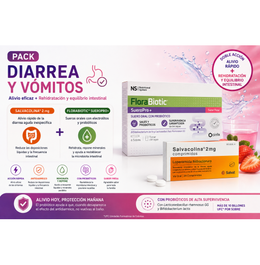 PACK VOMITOS Y DIARREA