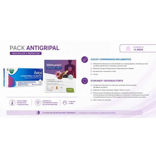 PACK ANTIGRIPAL + DEFENSAS...