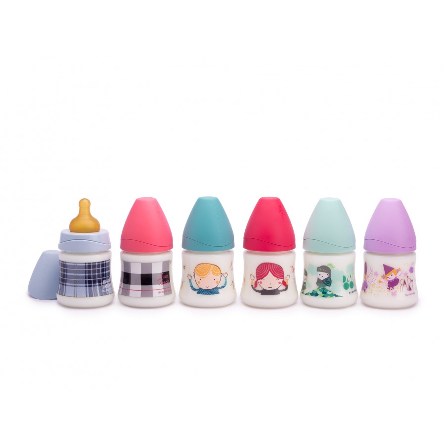 SUAVINEX BIBERON LATEX +0M REDONDA 3 POS 150 ML