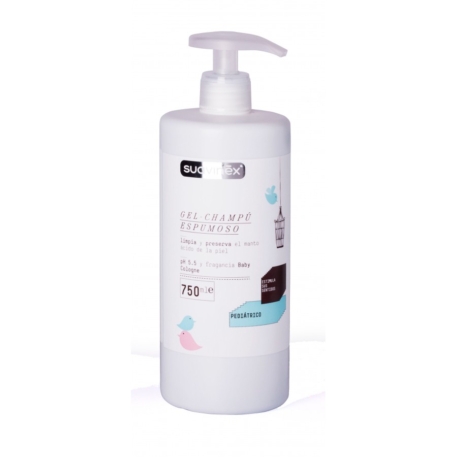 SUAVINEX GEL CHAMPU ESPUMOSO 750 ML