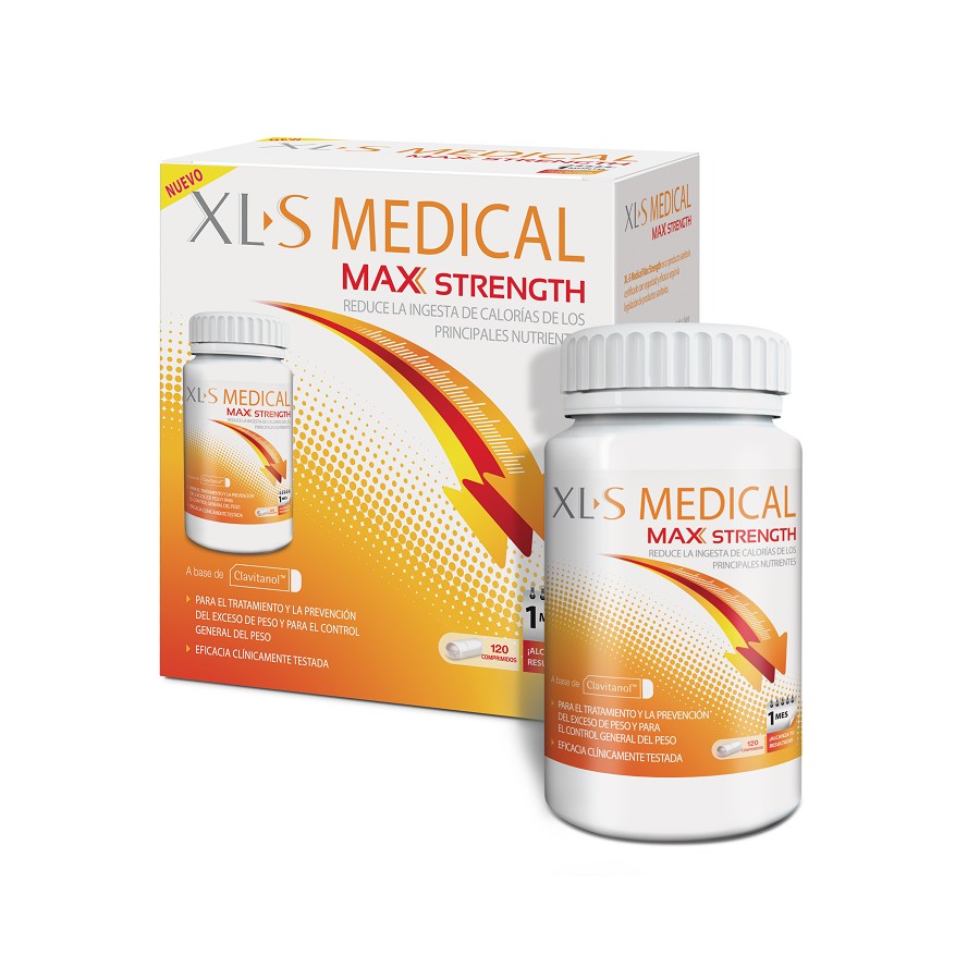 XLS MEDICAL MAX STRENGTH 120 COMPRIMIDOS