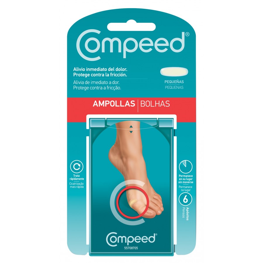 COMPEED AMPOLLAS PEQUEÑAS 6 U