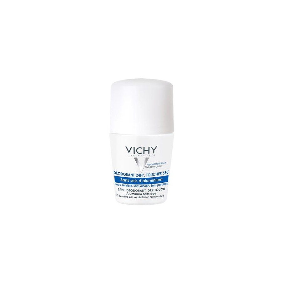 VICHY DESODORANTE BOLA 24H SIN SALES DE ALU 50ML