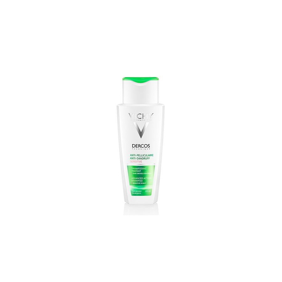 VICHY DERCOS CHAMPU ANTICASPA SENSITIVE 200 + 20