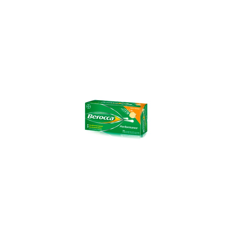 BEROCCA PERFORMANCE NARANJA 30 COMP EFERV