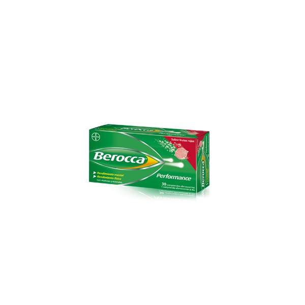 BEROCCA PERFORMANCE FRUTOS ROJOS 30 COMP EFERV