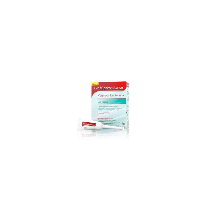 GINECANESBALANCE GEL VAGINAL 7 TUBOS 5 ML