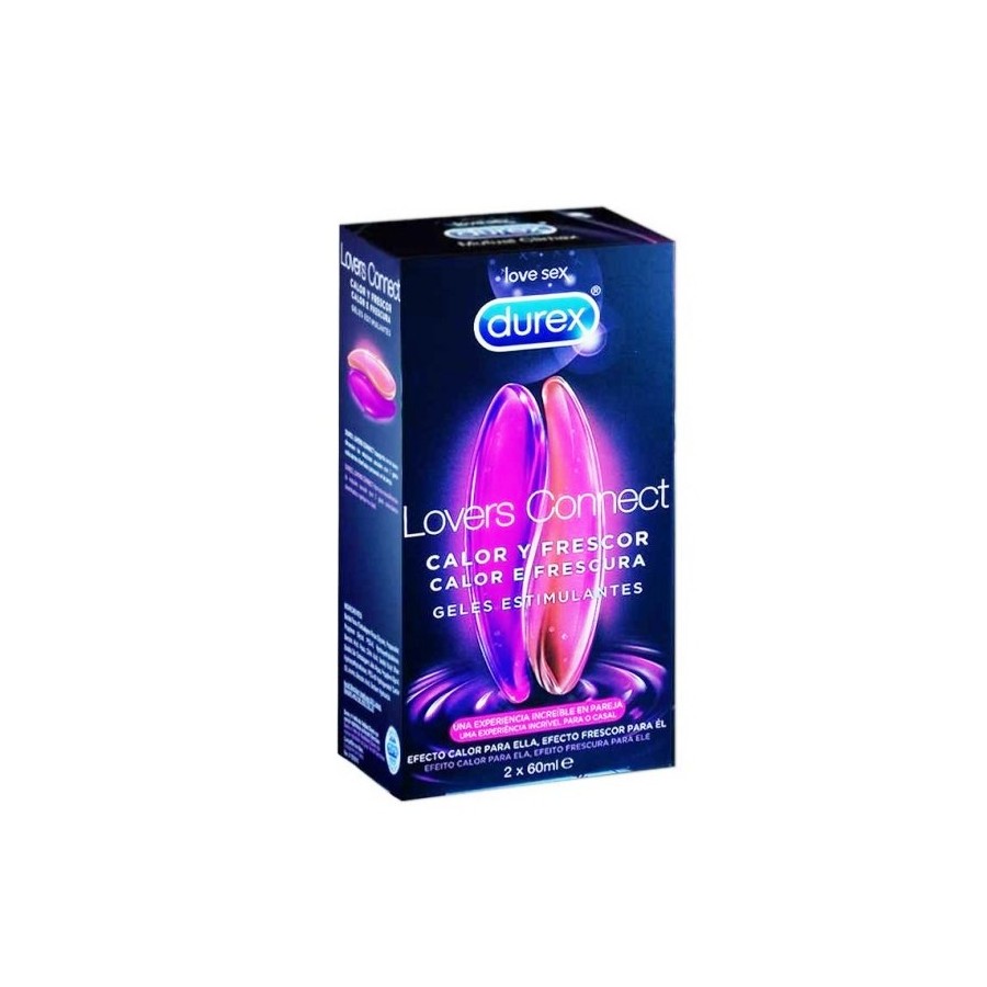 DUREX LOVERS CONNECT GEL ESTIMULANTE 60 ML 2 U