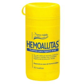 HEMOALLITAS HIGIENE ANAL 50 TOALLITAS