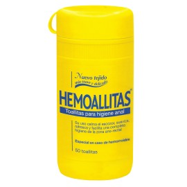 HEMOALLITAS HIGIENE ANAL 50 TOALLITAS