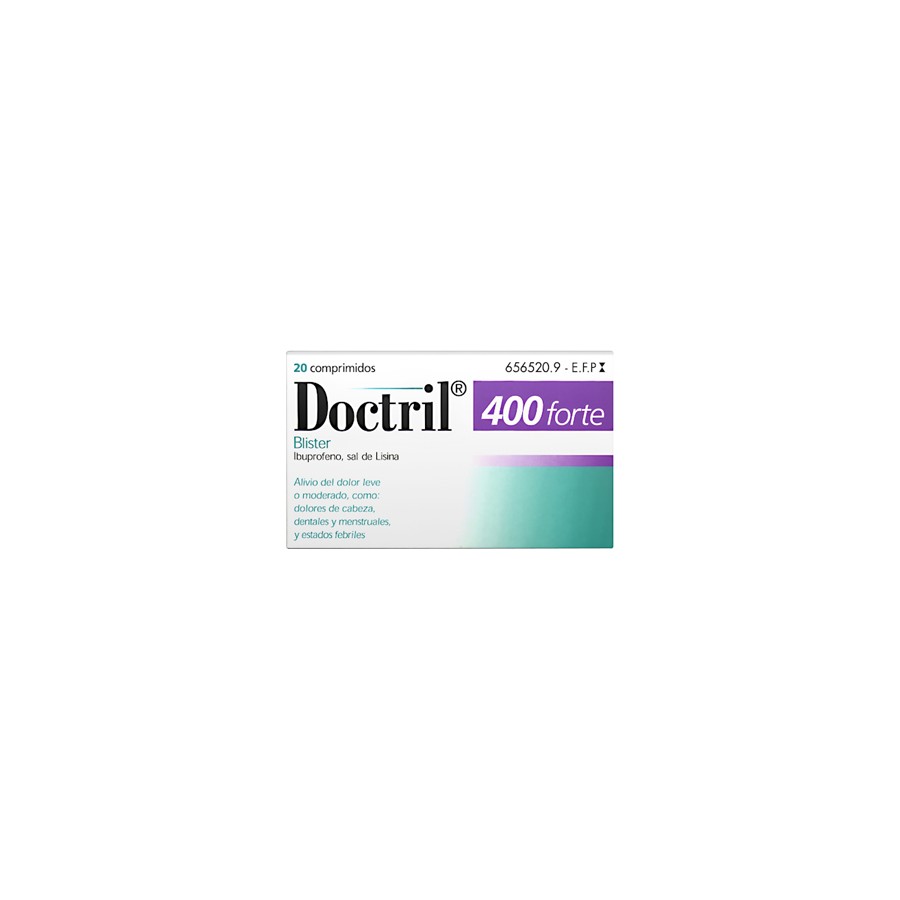 DOCTRIL FORTE 400 MG 20 COMPRIMIDOS RECUBIERTOS