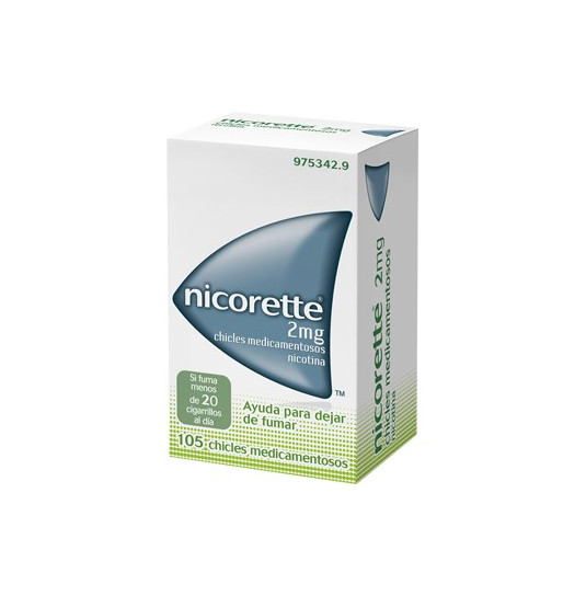 NICORETTE 2 MG 105 CHICLES