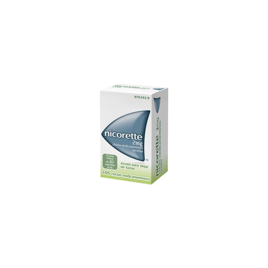 NICORETTE 2 MG 105 CHICLES