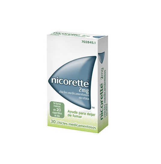 NICORETTE 2 MG 30 CHICLES