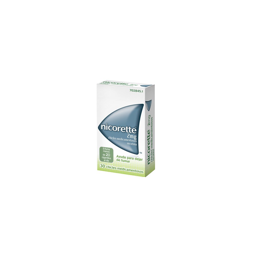 NICORETTE 2 MG 30 CHICLES