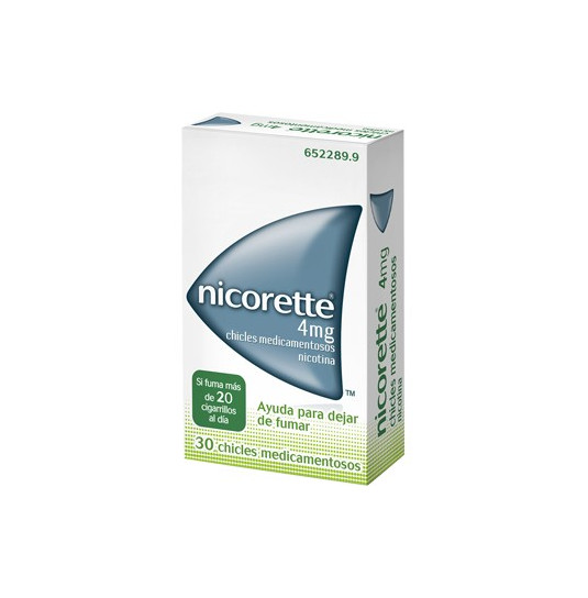 NICORETTE 4 MG 30 CHICLES