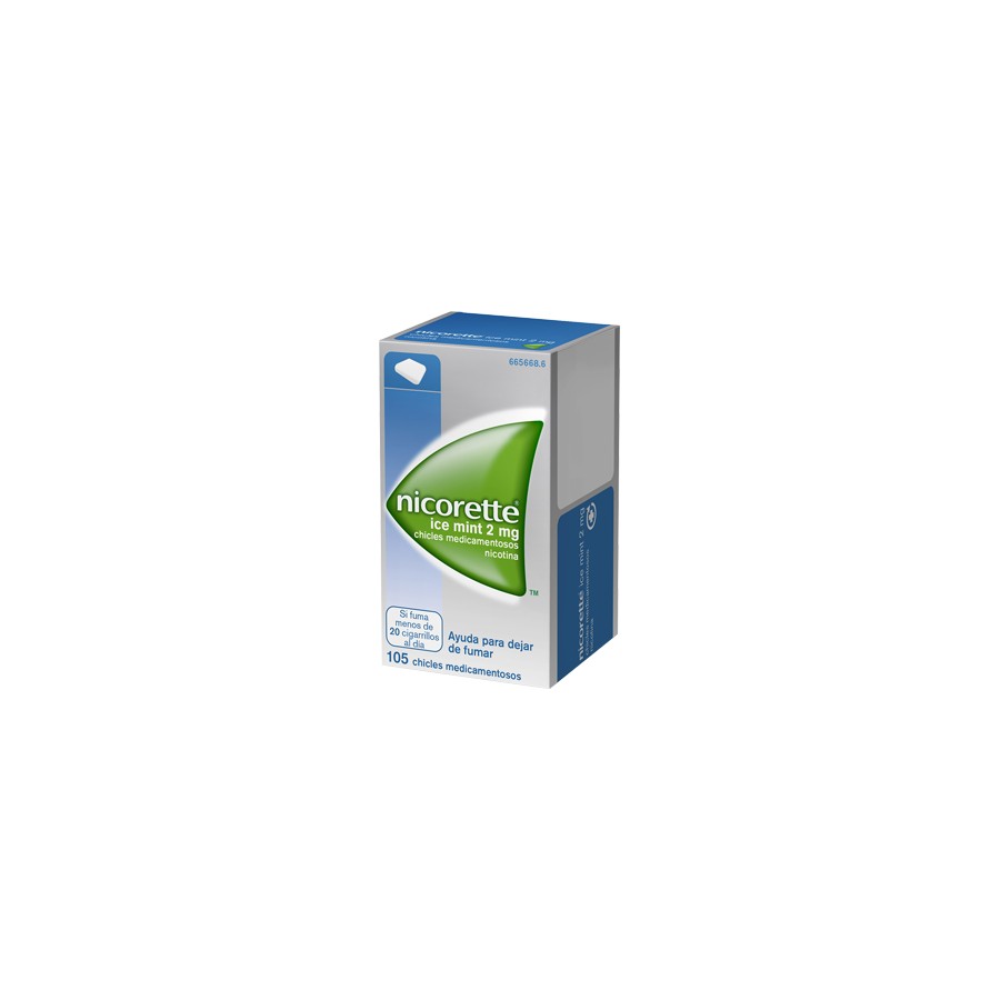 NICORETTE ICE MINT 2 MG 105 CHICLES