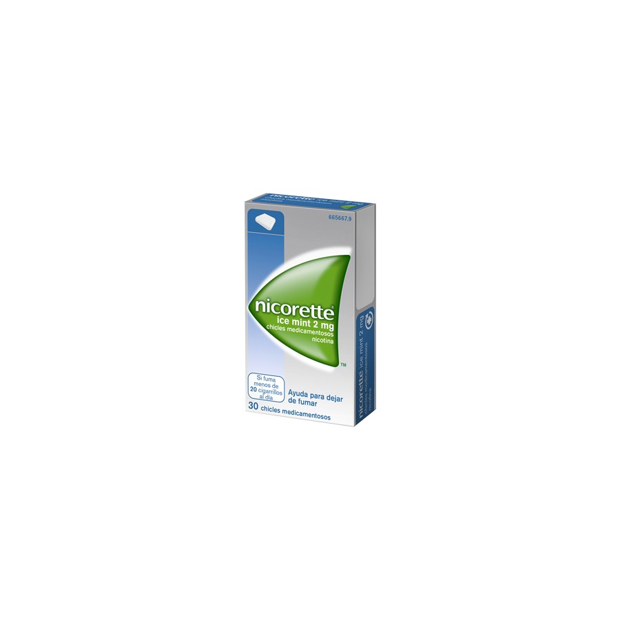 NICORETTE ICE MINT 2 MG 30 CHICLES