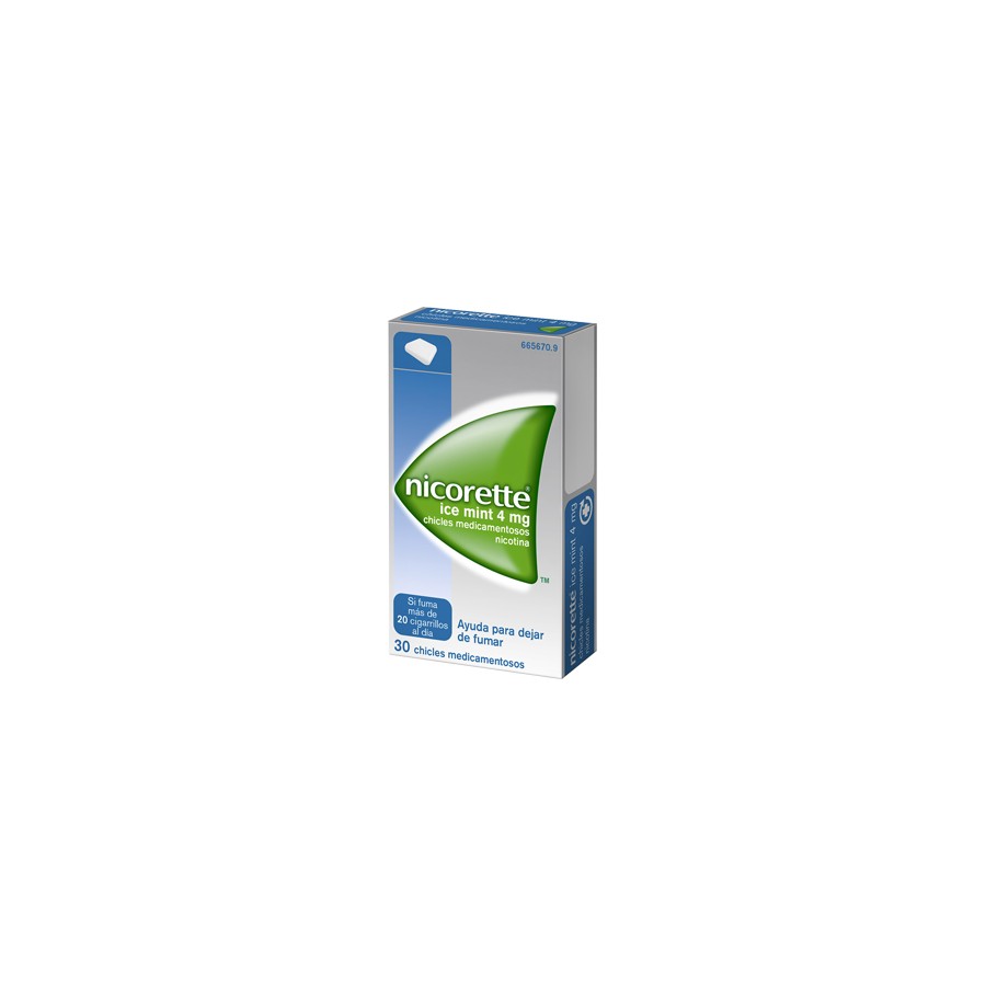NICORETTE ICE MINT 4 MG 30 CHICLES