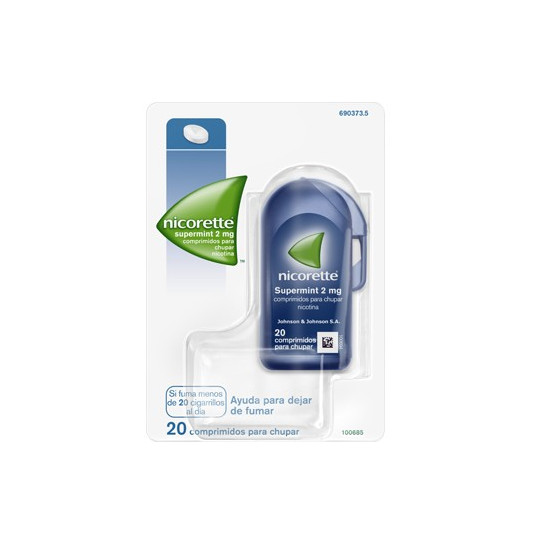 NICORETTE SUPERMINT 2 MG 20...