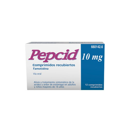 PEPCID 10 MG 12 COMPRIMIDOS...