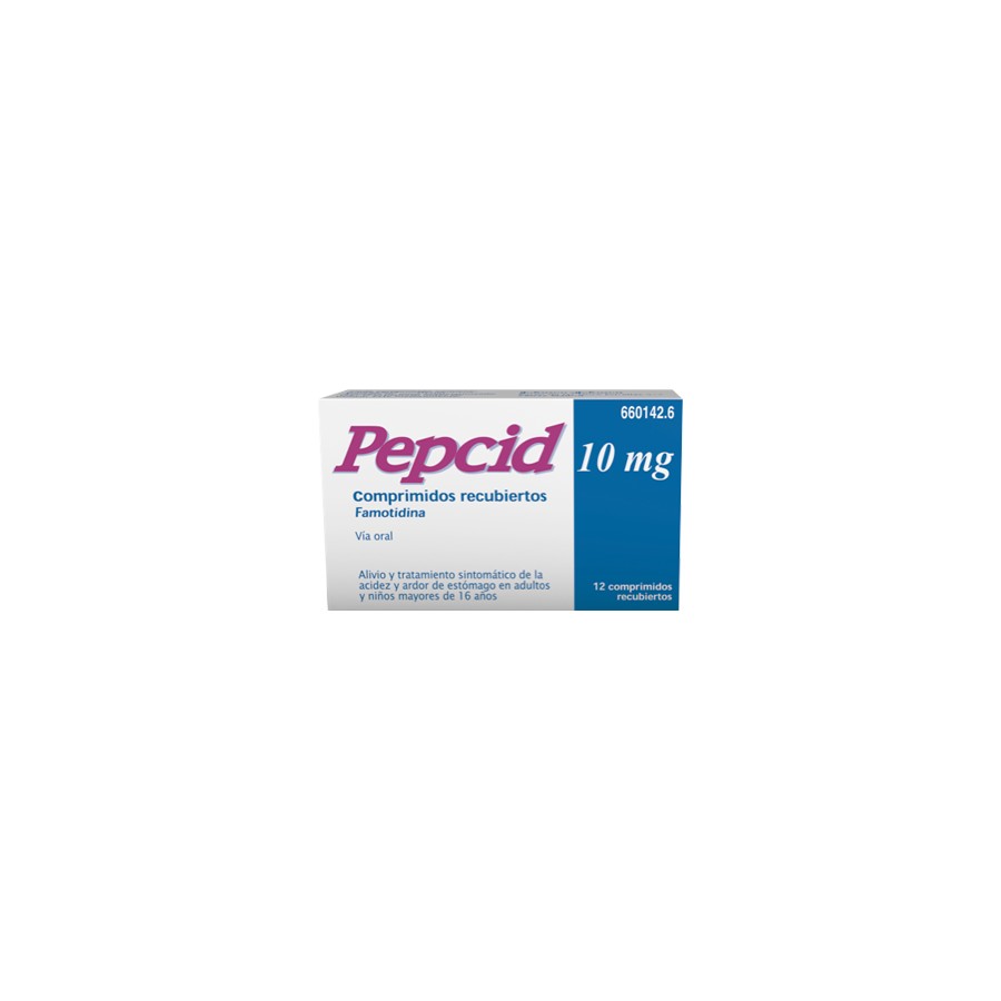 PEPCID 10 MG 12 COMPRIMIDOS RECUBIERTOS