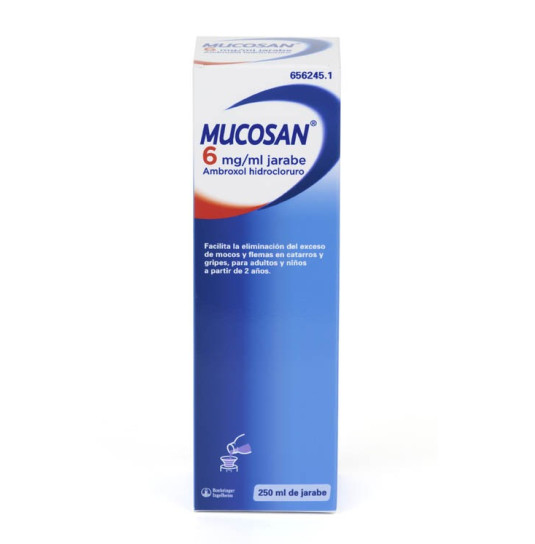 MUCOSAN 6 MG/ML JARABE 250 ML