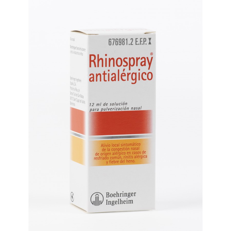 RHINOSPRAY ANTIALERGICO NEBULIZADOR NASAL 12 ML