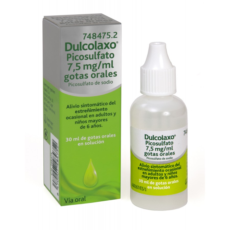 DULCOLAXO PICOSULFATO 7.5 MG/ML GOTAS ORALES SOL