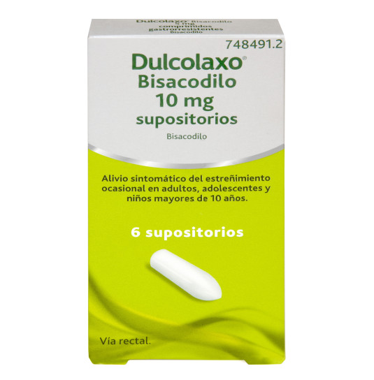 DULCOLAXO BISACODILO 10 MG...