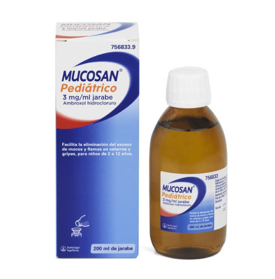MUCOSAN PEDIATRICO 3 MG/ML...
