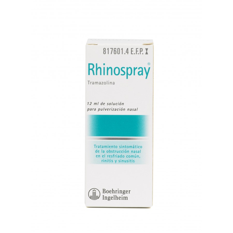 RHINOSPRAY 1.18 MG/ML NEBULIZADOR NASAL 12 ML