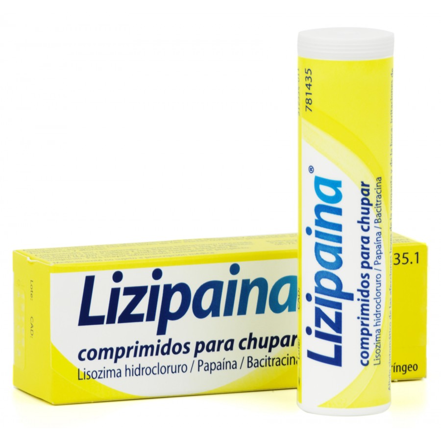 LIZIPAINA 20 COMPRIMIDOS