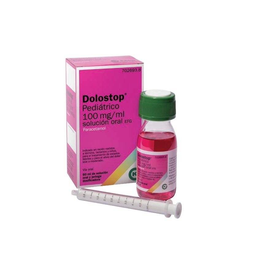 DOLOSTOP PEDIATRICO 100 MG/ML SOLUCION ORAL 60 M