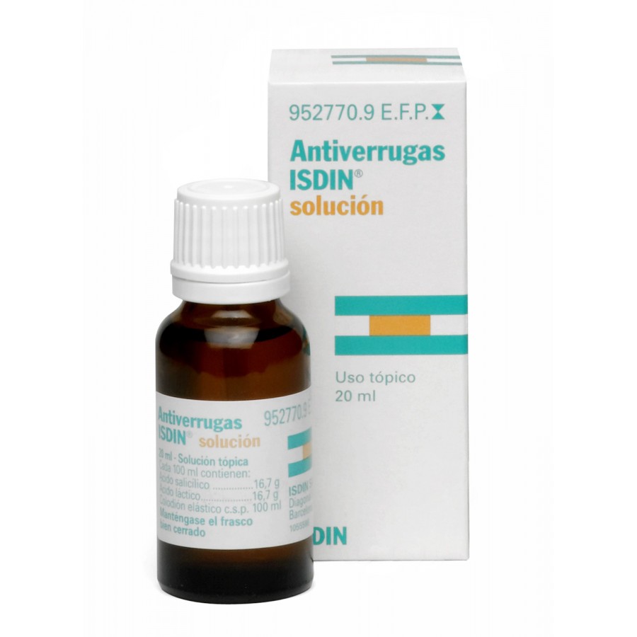 ANTIVERRUGAS ISDIN SOLUCION TOPICA 20 ML