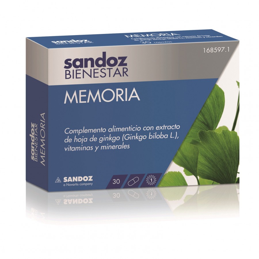 MEMORIA SANDOZ BIENESTAR 30 CAP