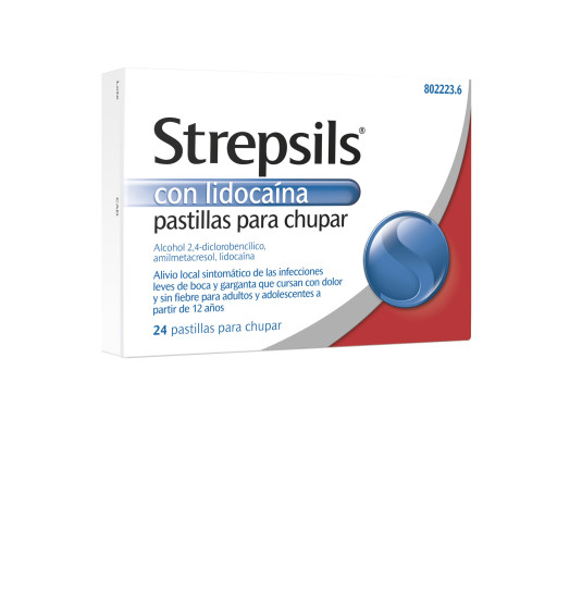 STREPSILS LIDOCAINA 24...