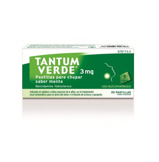 TANTUM VERDE 3 MG 20...
