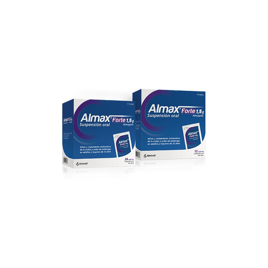 ALMAX FORTE 1.5 G 24 SOBRES SUSPENSION ORALCELIACOS