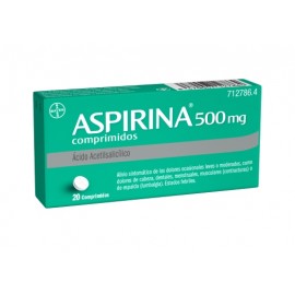 ASPIRINA 500 MG 20 COMP