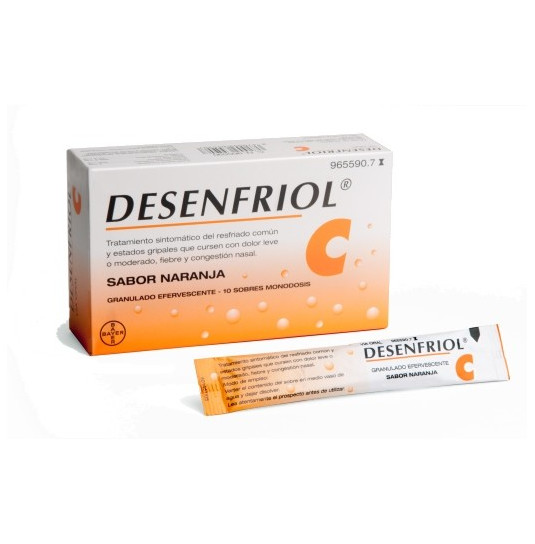 DESENFRIOL C 10 SOBRES